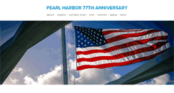 Desktop Screenshot of pearlharborevents.com